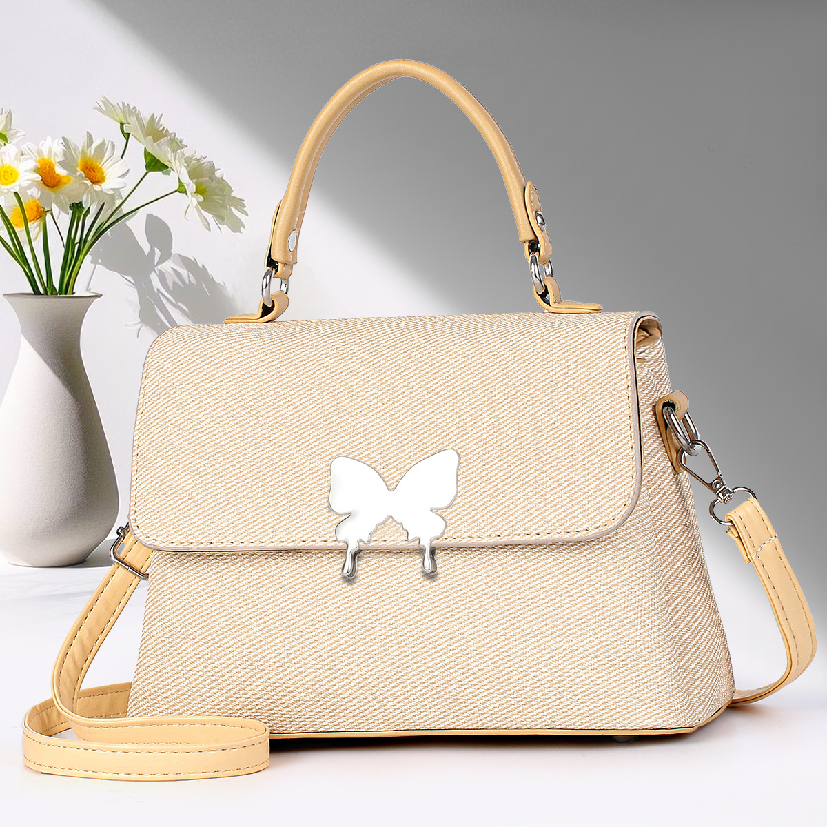 Bolso de verano de todo fósforo de comercio exterior para mujer portátil Bolso bandolera de moda de estilo explosivo para mujer 2025 nuevo estilo de fábrica image 12