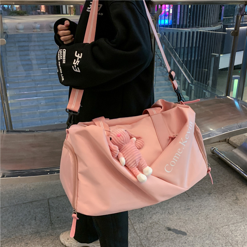 Bolsa de viaje de moda bolsa de fitness para hombres y mujeres bolsa de equipaje de mensajero de hombro de gran capacidad bolsa de viaje grande de tela oxford