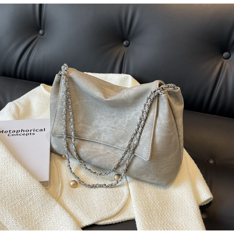 2023 Nieuwe Hot Selling Hoge Capaciteit Vrouwen Tas Geavanceerde Gevoel Draagtas Veelzijdige Een Schouder Crossbody Keten Tas_voghion.com