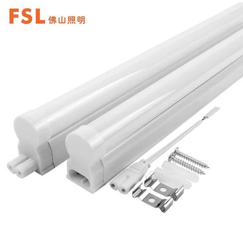 Foshan Lighting T5 integrated daylight tube ultra-bright 1.2-meter living room ceiling recessed LED strip