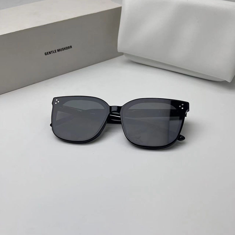 2024GM サングラス ダッド キャットアイ サングラス 女性用 大きな顔痩せ効果のある男性用 nab 抗紫外線メガネ インスタイル