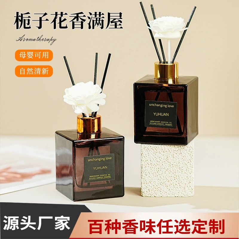 Гардения цветок без огня ароматерапия Туалет длительного расширения Аромат Отель украшения Домашняя гостиная Освежитель воздуха