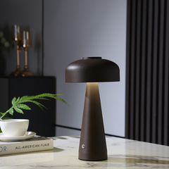 跨境檯燈現代簡約小夜燈氛圍燈創意充電觸摸式床頭燈臥室氛圍燈