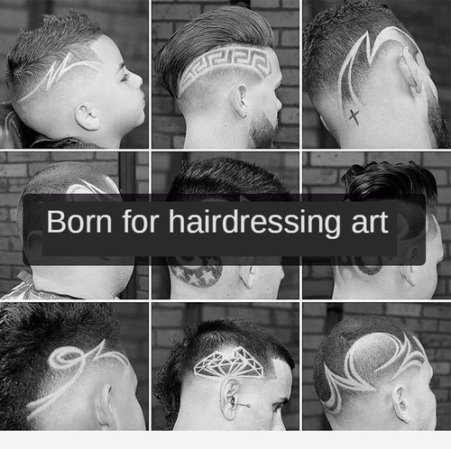 Cross-border hair clipper ceramic electric clipper electric hair clipper electric clipper oil head carving razor universal hair clipper