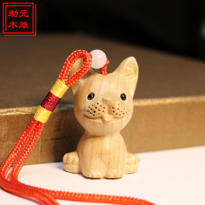 桃木の木の彫刻の十二生肖のフルセットのネズミの牛の虎のウサギの竜の蛇の馬の羊のサルのニワトリの犬の豚の車の置物の文は卸売りを遊びます。|undefined