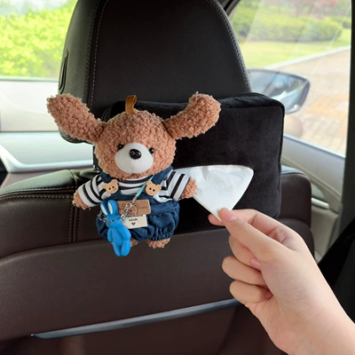 car interior decoration, hanging cute | Car tissue box/set