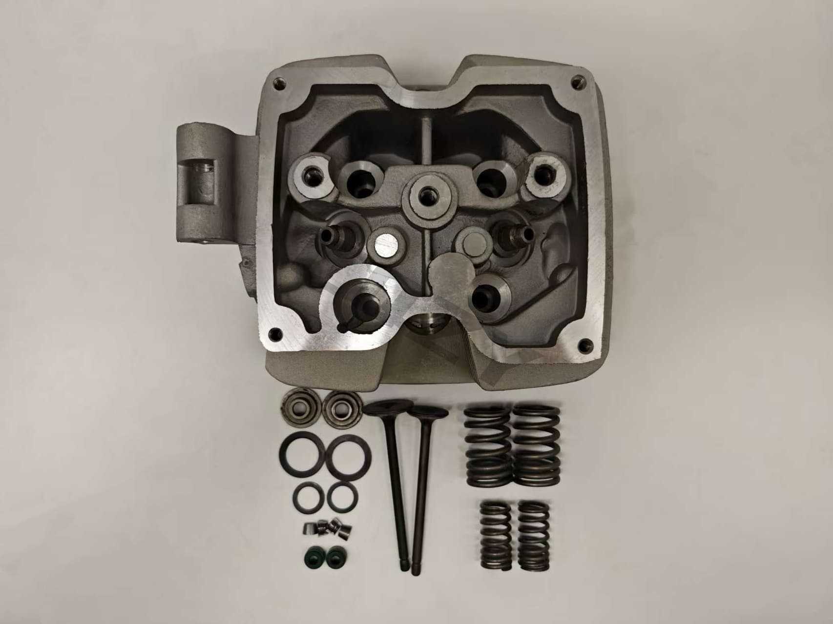 Motorcycle Parts Cylinder Head Assembly Cg125 Square Cylinder Head Square Cylinder Head Assembly Painted Cylinder Head