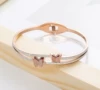 Golden bracelet, pink gold