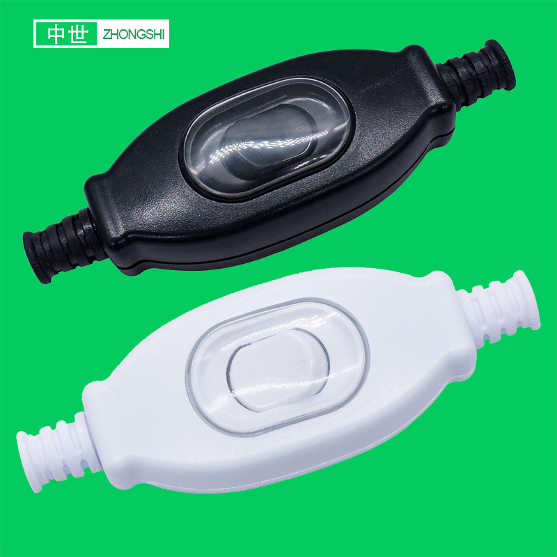 直销 防水线上开关IP65 床头灯开关 204户外线上防尘船型跷板开关