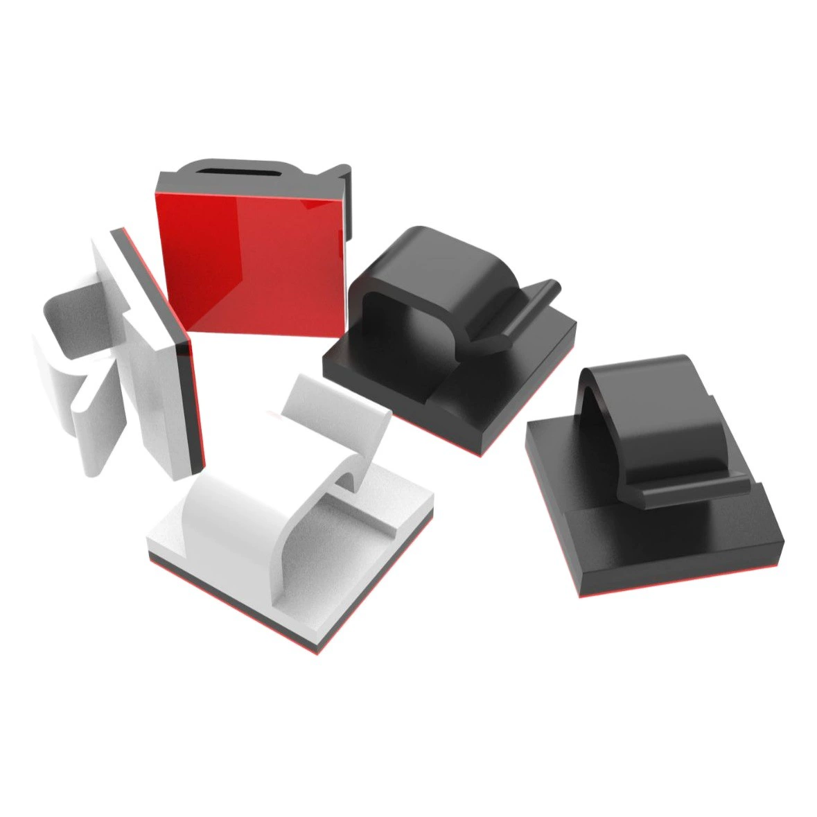 Пластиковая пряжка самоклеящаяся фиксированная проволока пряжка проволока держатель проволоки фиксирующий автомобиль навигация темная проволока пряжка