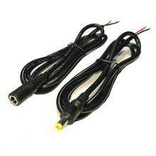 0.75ƽ��ȫ�~DC5.5*2.5���^ĸ�^���^�� 18AWG���|12V�Ӵ�DC���^��