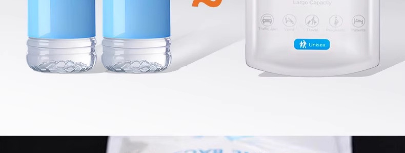 Suitable for Emergency Urine Bags, Disposable Urination Artifacts, Unisex Travel Essentials, Business Trip Car-Mounted Portable Toilets