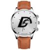 Trend Dijanes New Concept Personalized Men's Watch Korean Calendar Belt Watch Student Men's Men's Fund