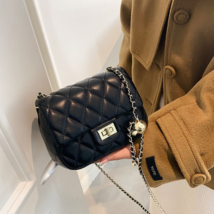 Bags for women Guangzhou luggage 2025 new shoulder bag armpit bag small fragrance diamond chain bag crossbody bag