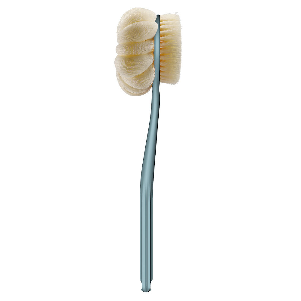 Gota de agua del hogar de doble cara Bola de baño cepillo de baño de nylon pelo suave cepillo de baño frotar de nuevo en stock al por mayor