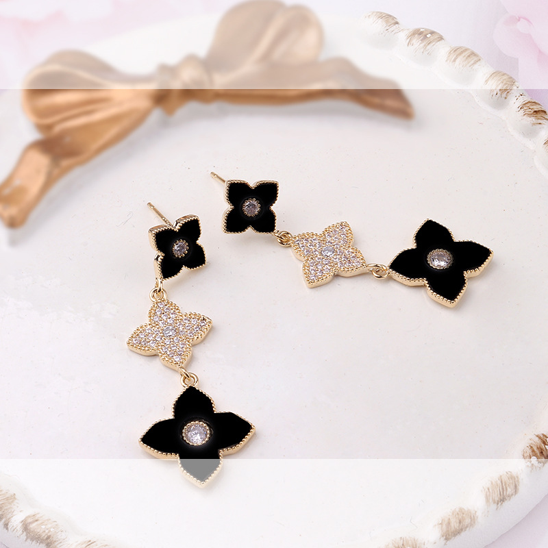 银针耳环韩国气质时尚高级感耳坠女长款流苏网红耳饰2021年新款潮