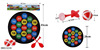 Kindergarten Children Student Sports Games 28cm Surgery Dart and Throwing the Balls of Vocketing Ball Dart Target Digital Target