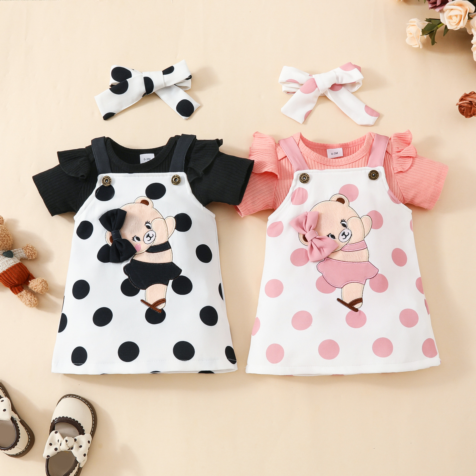 Simple Style Cartoon Cotton Baby Clothing Sets display picture 20