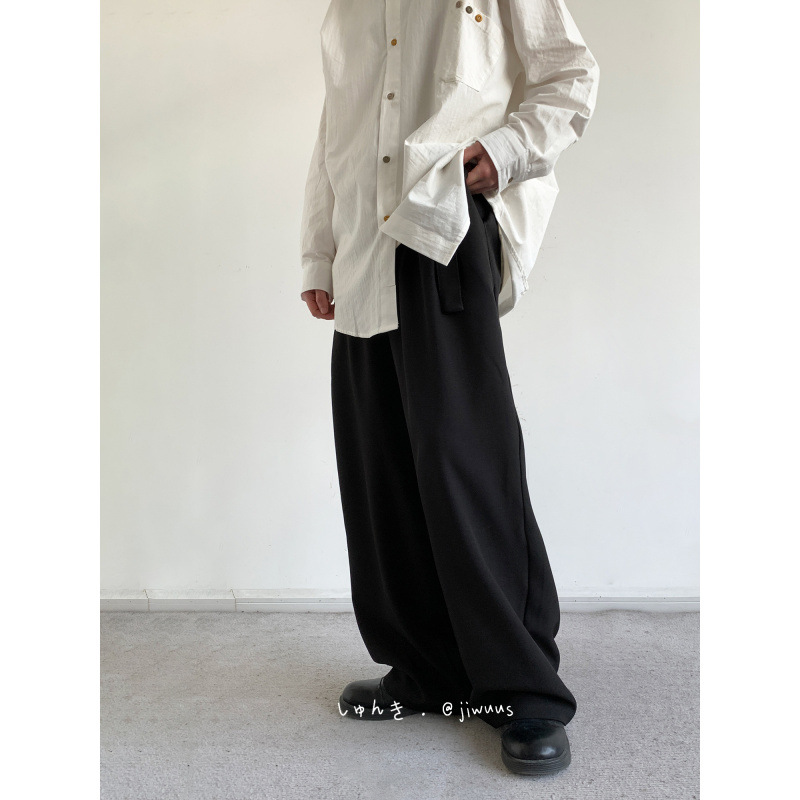 Belt, black high quality trousers