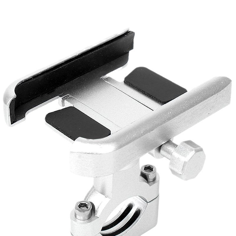 电动车铝合金手机架导航支架摩托车外卖骑手车载自行车手机支架