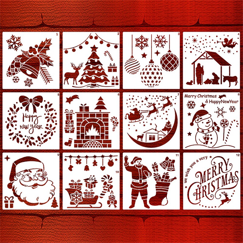欧米の祝日の絵画のテンプレートの手作りのdiyの画板のクリスマスのハロウィンの感謝祭の透かし彫りのテンプレートの現物|undefined