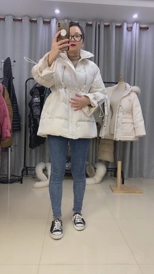 羽绒服中长款加厚