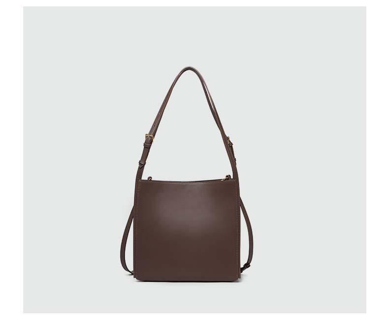 韩版休闲简约单肩包双肩带托特包