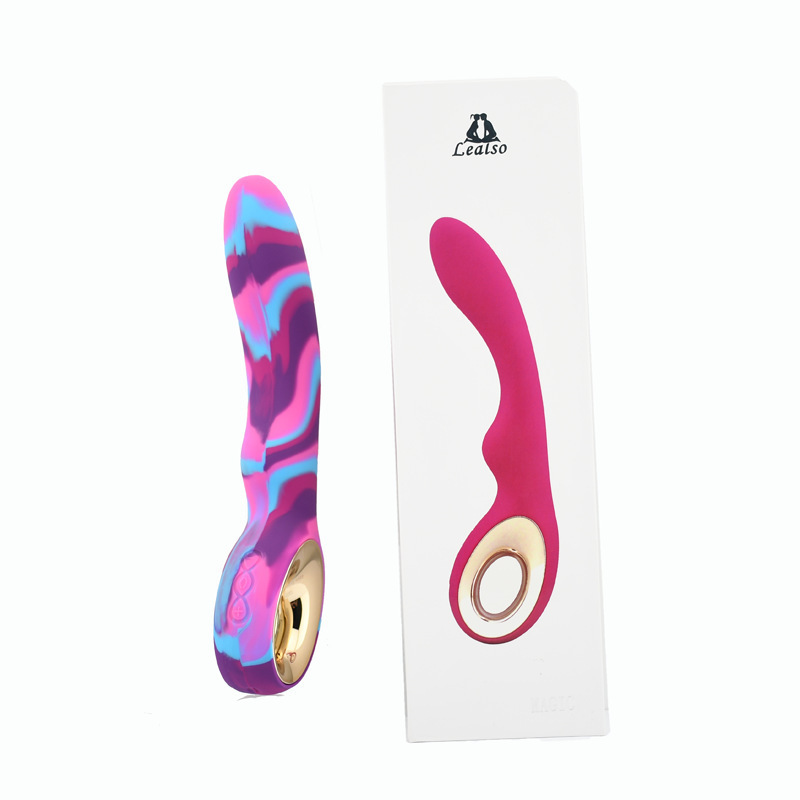 一件代发新款女用AV棒硅胶震动按摩器 新款巨鲸迷彩女用自慰器