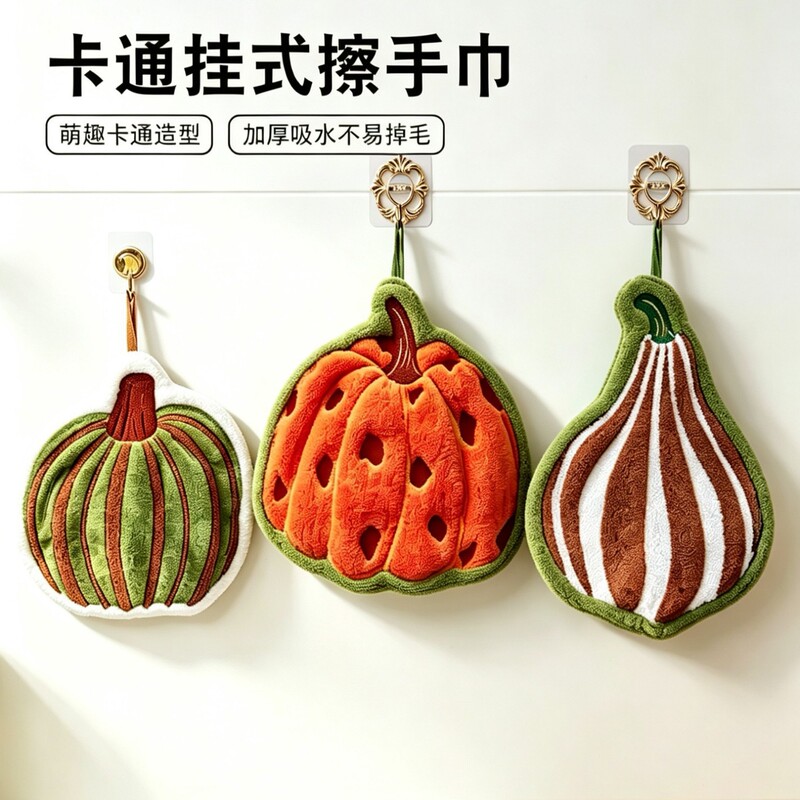 Christmas Hanging Hand Towel for Kitchen and Bathroom, Cute Cleaning Cloth, Absorbent Thick Coral Fleece Towel Christmas Hanging Hand Towel for Kitchen and Bathroom, Cute Cleaning Cloth, Absorbent Thick Coral Fleece Towel