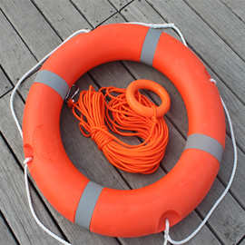 2.5kg聚乙烯塑料救生圈船用救生圈批发 消防用品成人游泳圈