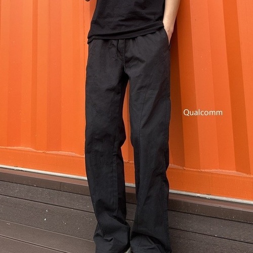 American Trend Bending Knife Quick Dry Pants for Men, Tall Slimming Casual Pants, Personality Loose Slimming Work Straight Leg Pants