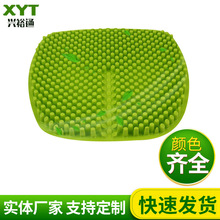 供应四季通用汽车坐垫透气弹力硅胶坐垫3D按摩单座硅胶凉垫可代理