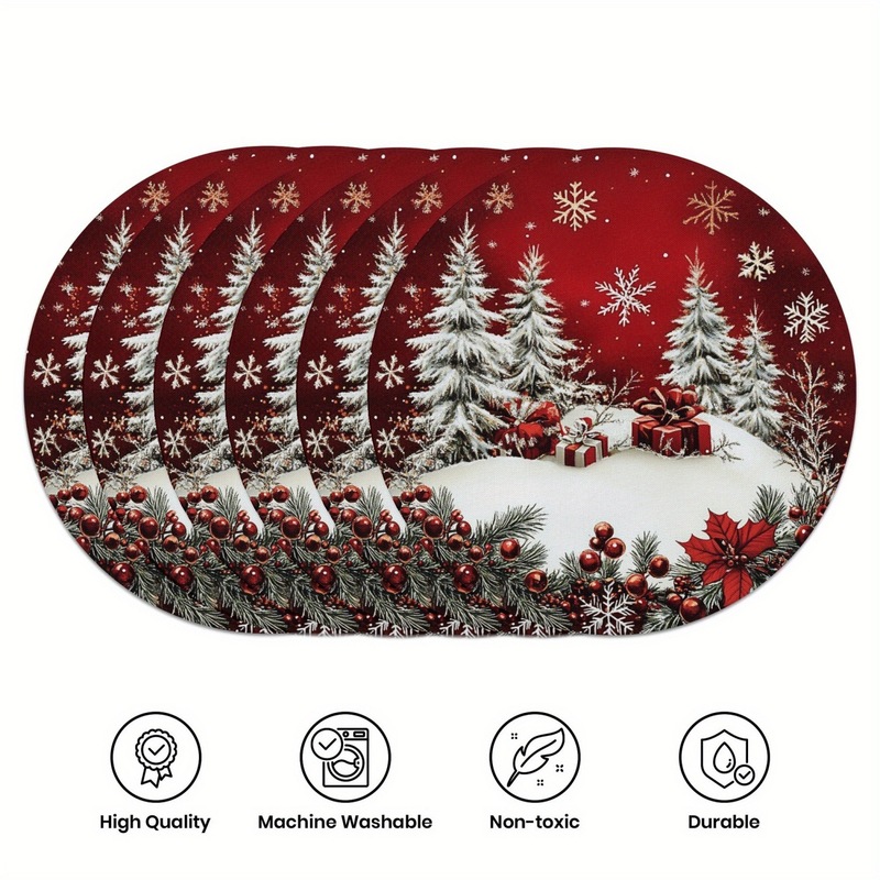 temu ホットセールクロスボーダーアマゾンクリスマスガーランドクリスマスノットリボンウィンターグリーンスノーフレークガーランドデスクトップ装飾|undefined