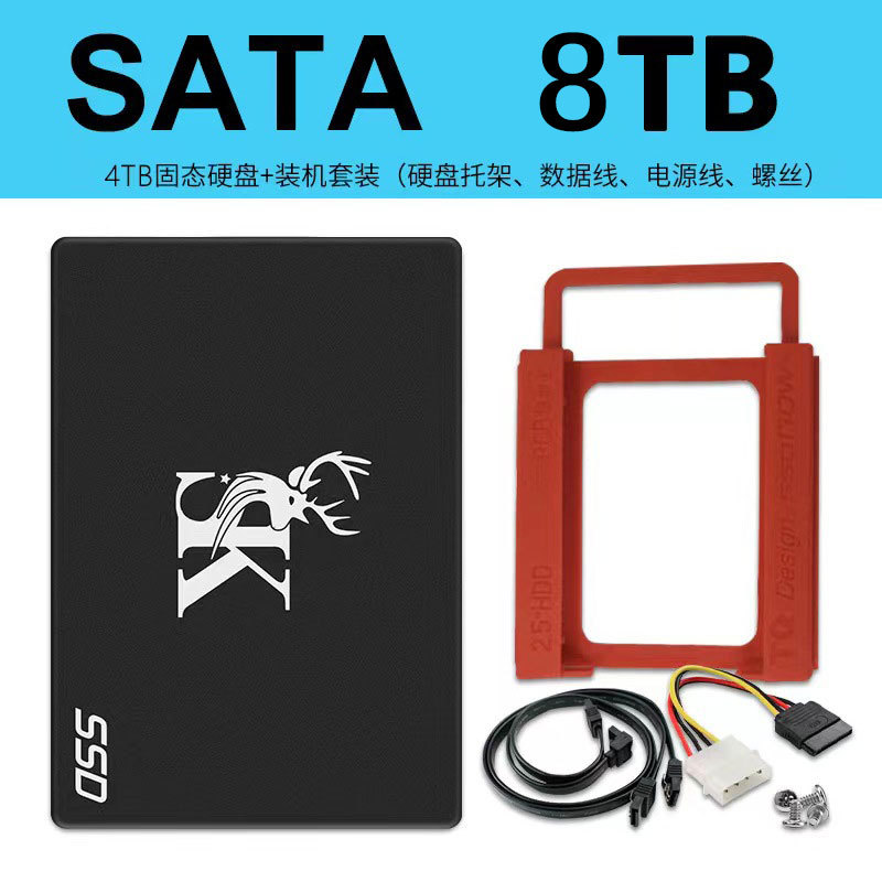 Venta directa de fábrica, unidad de estado sólido SATA SSD de 2.5 pulgadas para portátiles y computadoras de escritorio, disco duro de alta velocidad para almacenamiento en computadoras.