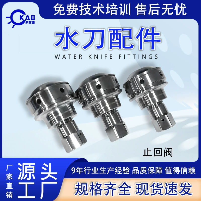 Аксессуары для резки водяных ножей Насос с прямым приводом Fulu Обратный клапан 55K Huazhen Womate Pengxiang Обратный клапан гидравлического пресса