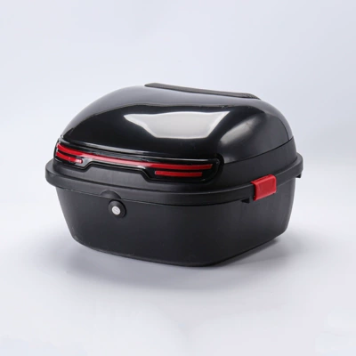 Universal Thickened Large Anti-Shake Electric Electric car tail box - black-large