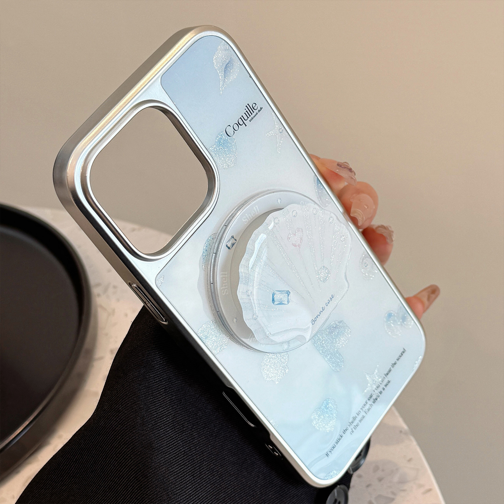 Protective Magnetic Phone Case With Stand For Iphone And Huawei_voghion.com