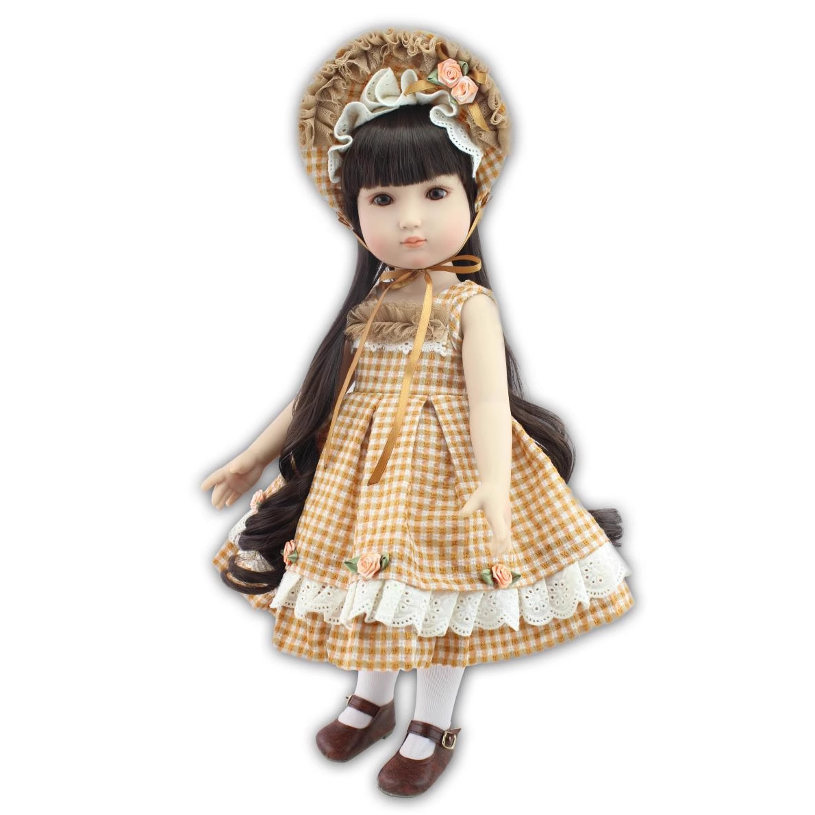 Juguete para niños muñeca de estilo clásico regalo muñeca de juguete decoración del hogar muñeca de simulación
