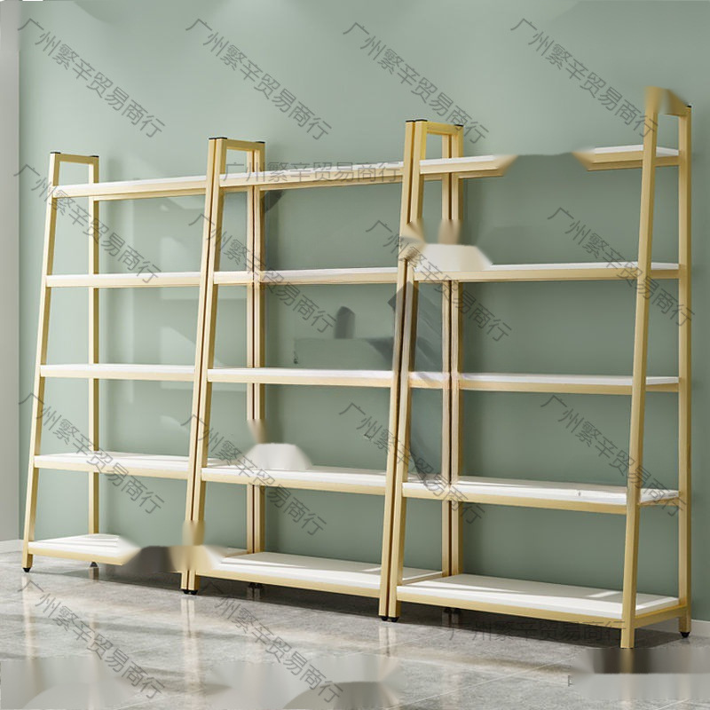 货品展示架货架展示柜化妆品陈列柜超市小卖部便利店置物架多层