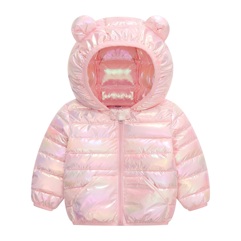2023 Otoño e Invierno ropa acolchada de algodón para niños nuevos niños y niñas Bebé Ropa acolchada de algodón para niños colorido abrigo desechable cálido de algodón acolchado