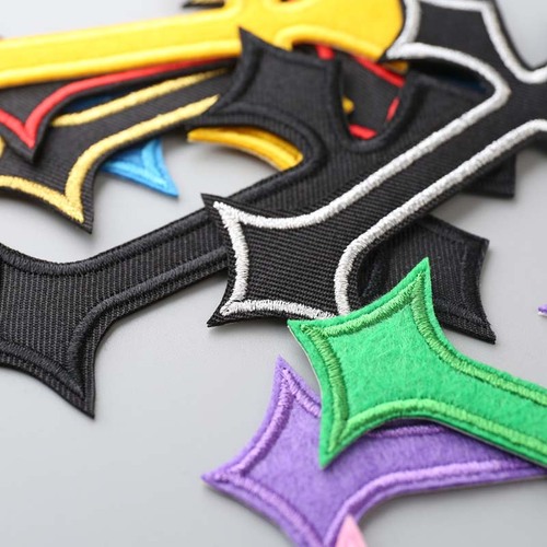 依绣刺绣布贴电脑绣花章圣经彩色十字架服装辅料衣服装饰补丁贴布