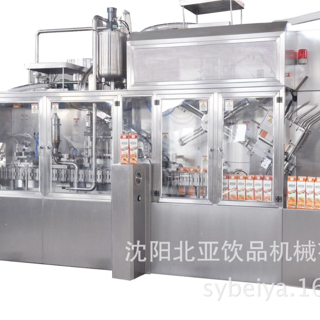 屋顶盒牛奶盒纸盒包装机液体包装机屋顶盒灌装机充填机生产工厂