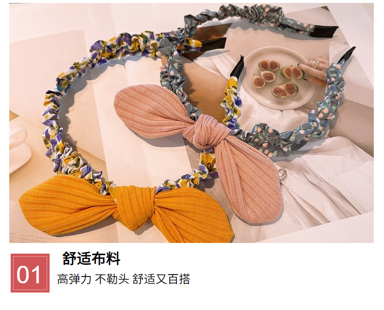 Fashion Floral Three-dimensional Bowknot Headband display picture 34