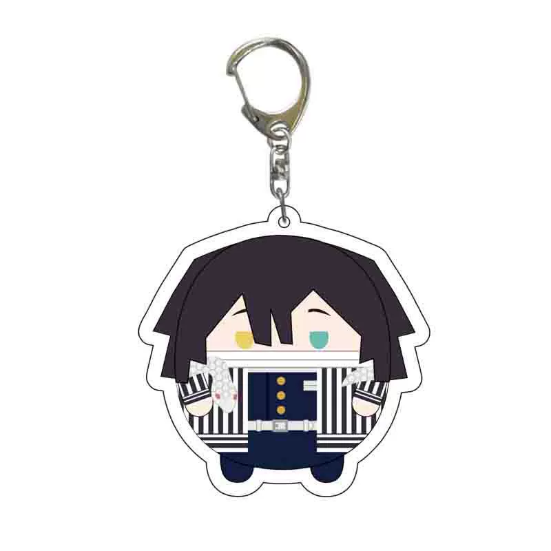 Japanese transparent keychain, minifigure, (Physicals)