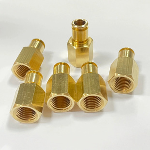 Wholesale copper pair wire joint double outer wire external thread direct 4 minutes 6 minutes 1 inch 2 inch inner pair joint water pipe air pipe