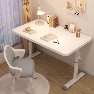 Wholesale liftable children's study desk simple desk primary school student desk chair set home desk writing