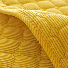 坐墊批發冬季毛絨沙發墊子四季約布藝防滑皮沙發套全包萬能套罩