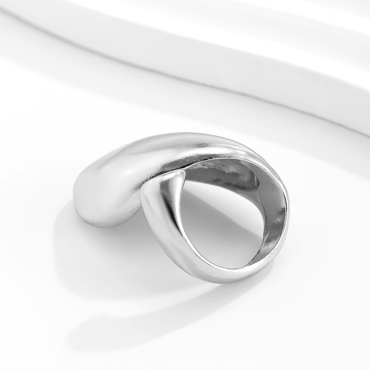 9g Weight Open Rings Classification 1 Piece Quantity Holiday, Banquet, Travel Occasion Alloy Material Geometric Pattern Women's Gender Plating Design Casual, Elegant, Lady Style Casual Elegant Lady Geometric Alloy Plating Women's Open Rings 16