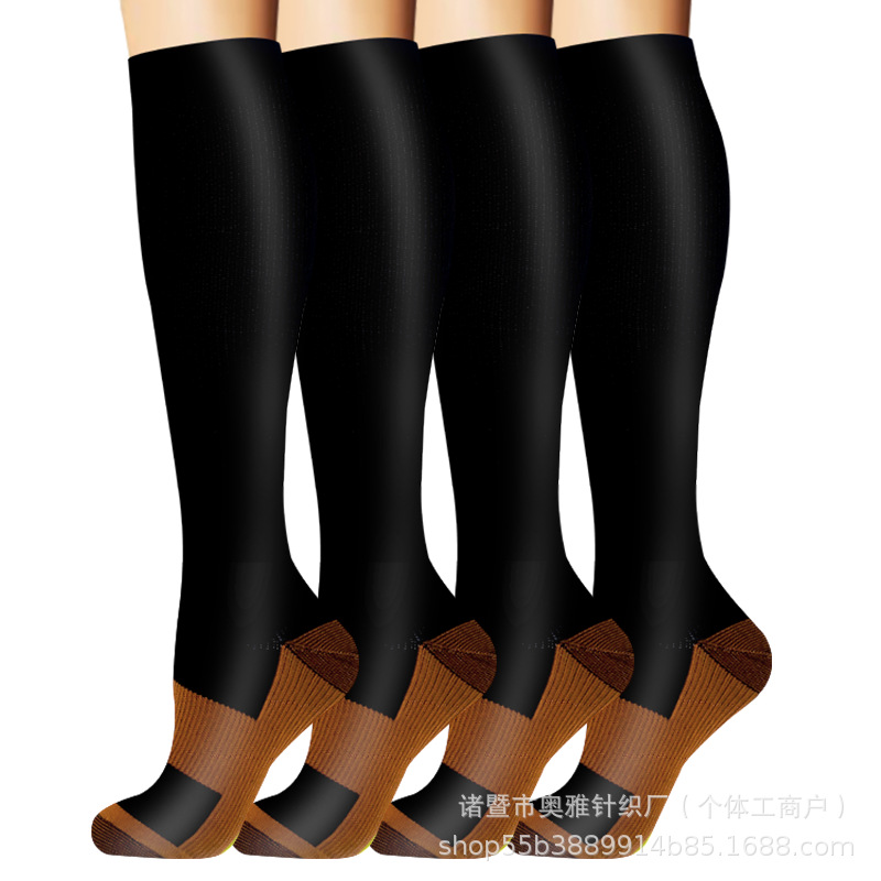 블랙과 브라운 4켤레 세트