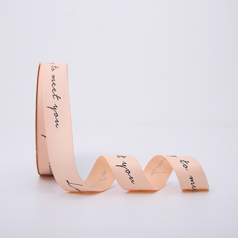 Cinta para pasteles Xiyu, famosa en internet, cinta inglesa, cinta coreana de poliéster de doble cara, cinta para ramos, material para envolver regalos y flores. image 7